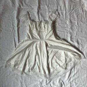 NWOT Elegant White Lace Dress